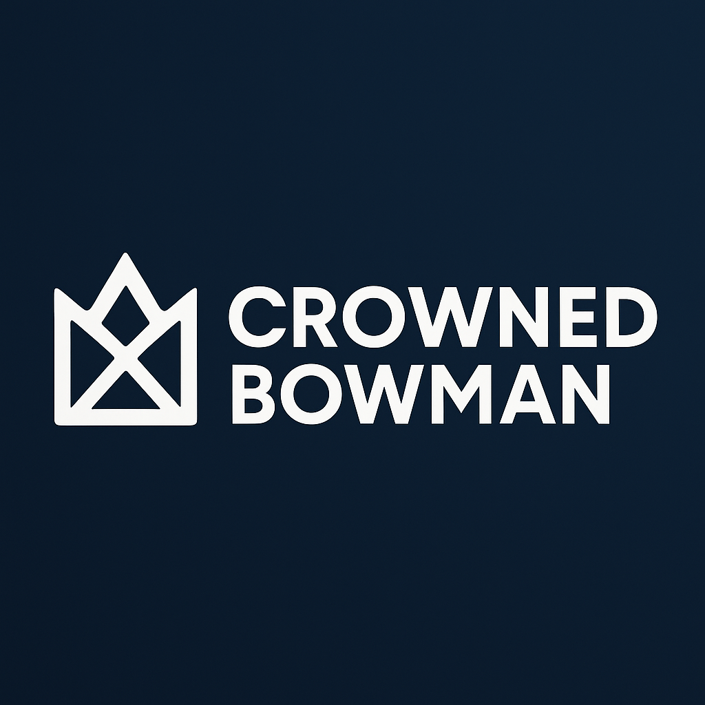 Crowned Bowman logo